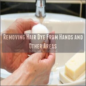 Removing Hair Dye From Hands and Other Areas