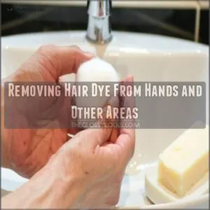 Removing Hair Dye From Hands and Other Areas