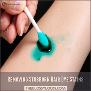 Removing Stubborn Hair Dye Stains