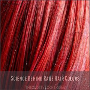 Science Behind Rare Hair Colors