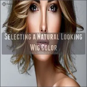 Selecting a Natural Looking Wig Color