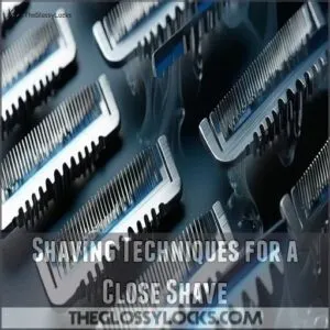 Shaving Techniques for a Close Shave