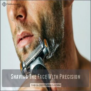 Shaving The Face With Precision