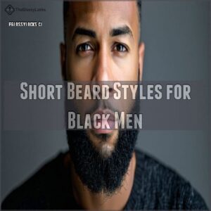 Short Beard Styles for Black Men