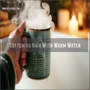 Softening Hair With Warm Water