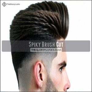 Spiky Brush Cut