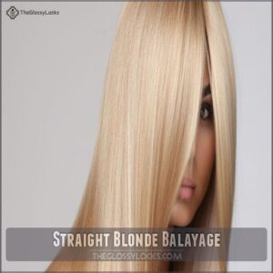 Straight Blonde Balayage