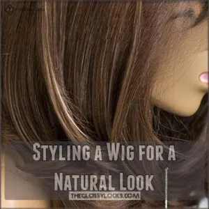 Styling a Wig for a Natural Look