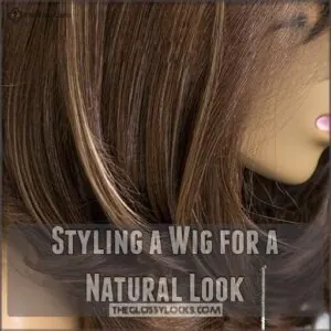 Styling a Wig for a Natural Look Styling a Wig for a Natural Look