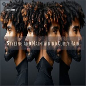 Styling and Maintaining Curly Hair