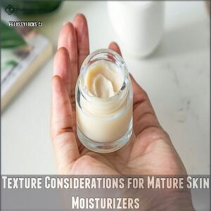 Texture Considerations for Mature Skin Moisturizers