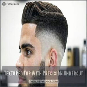 Textured Top With Precision Undercut