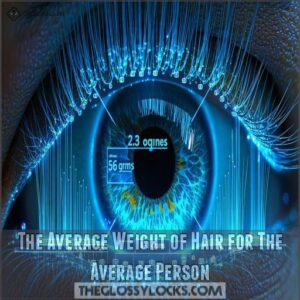 The Average Weight of Hair for The Average Person