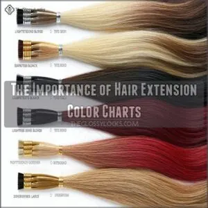 The Importance of Hair Extension Color Charts