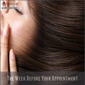 The Week Before Your Appointment