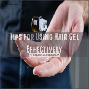 Tips for Using Hair Gel Effectively