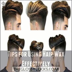 Tips for Using Hair Wax Effectively