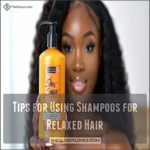 Tips for Using Shampoos for Relaxed Hair