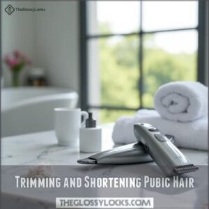 Trimming and Shortening Pubic Hair