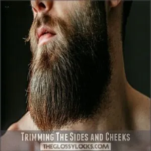 Trimming The Sides and Cheeks