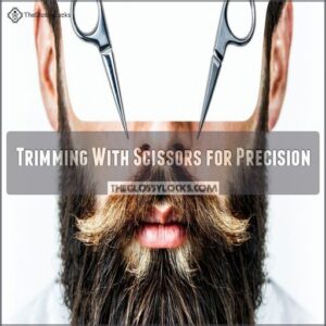 Trimming With Scissors for Precision