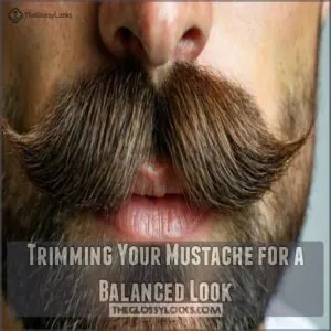 Trimming Your Mustache for a Balanced Look Trimming Your Mustache for a Balanced Look
