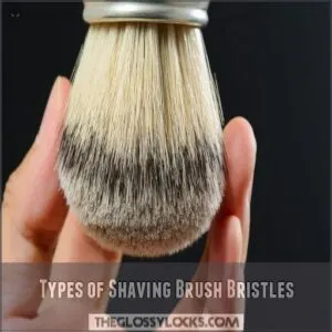 Types of Shaving Brush Bristles