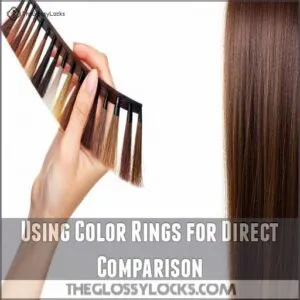 Using Color Rings for Direct Comparison