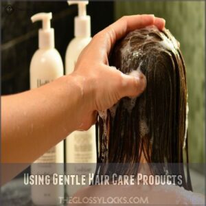 Using Gentle Hair Care Products