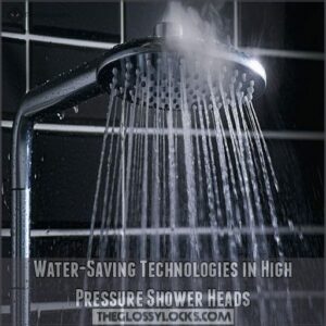 Water-Saving Technologies in High Pressure Shower Heads