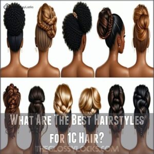 What Are The Best Hairstyles for 1C Hair