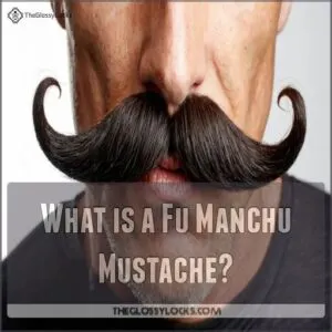 What is a Fu Manchu Mustache