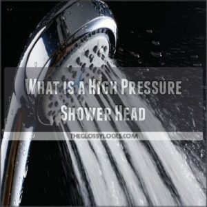 What is a High Pressure Shower Head