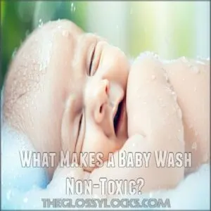 What Makes a Baby Wash Non-Toxic