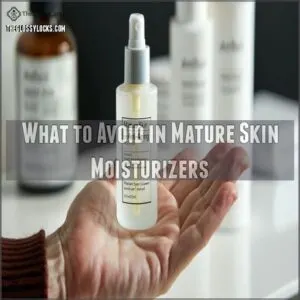 What to Avoid in Mature Skin Moisturizers