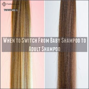 When to Switch From Baby Shampoo to Adult Shampoo