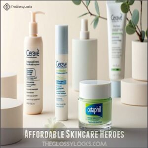 Affordable Skincare Heroes