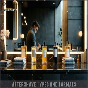 Aftershave Types and Formats