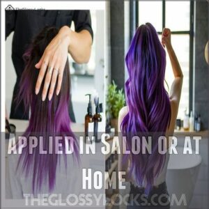 Applied in Salon or at Home