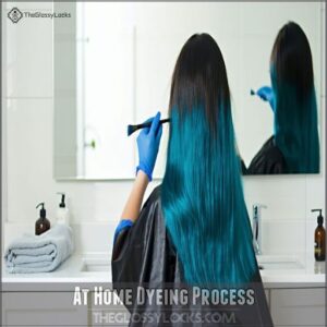 At Home Dyeing Process