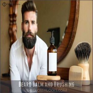 Beard Balm and Brushing