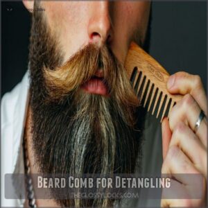 Beard Comb for Detangling