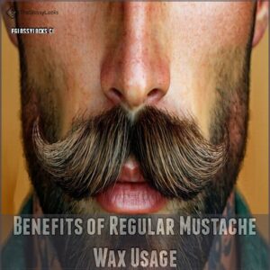 Benefits of Regular Mustache Wax Usage