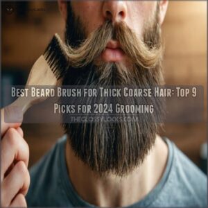 best beard brush for thick coarse hair