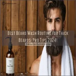 best beard wash routine for thick beards