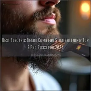 best electric beard comb for straightening