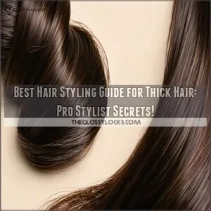 best hair styling guide for thick hair