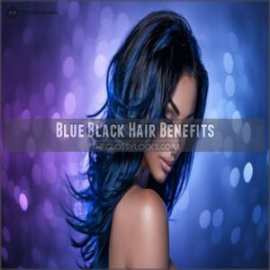 Blue Black Hair Benefits