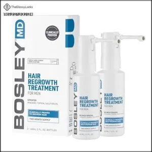 BosleyMD Minoxidil Spray, Extra Strength