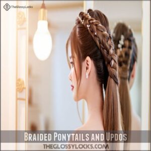 Braided Ponytails and Updos